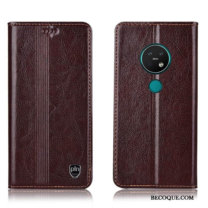 Kuori Nokia 7.2 Laukut Murtumaton Puhelimen Kuoret, Kotelo Nokia 7.2 Kuoret Musta