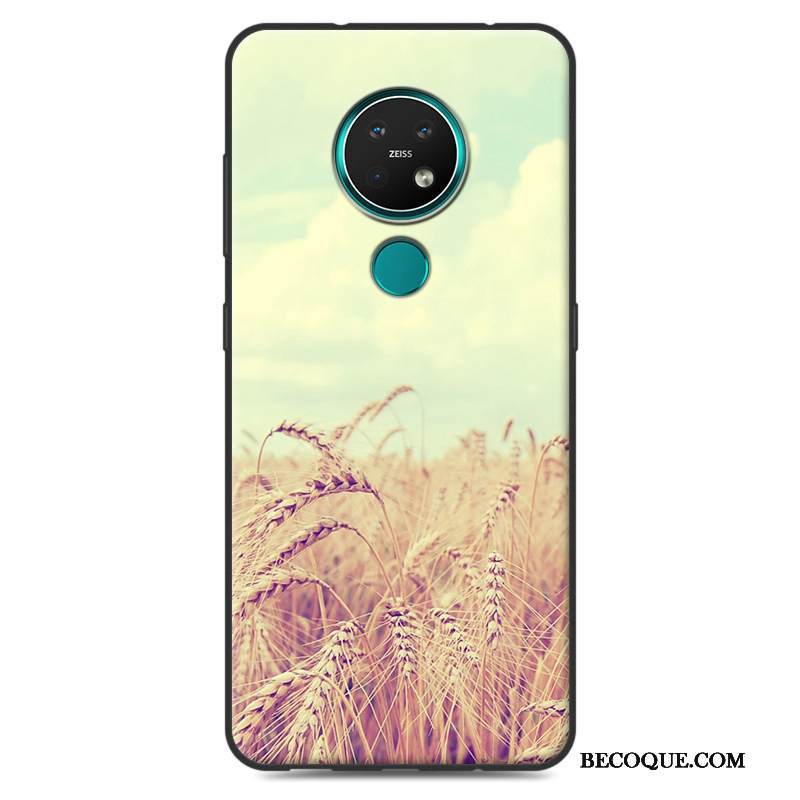 Kuori Nokia 7.2 Monivärinen Puhelimen Kuoret Yksinkertainen, Kotelo Nokia 7.2 Pehmeä Neste Pesty Suede