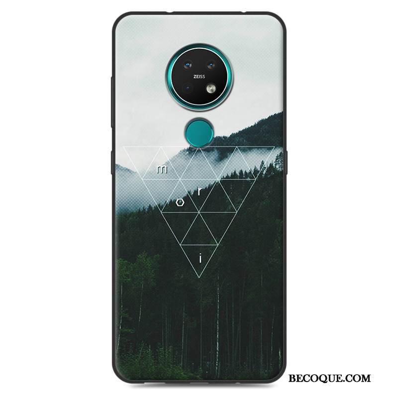 Kuori Nokia 7.2 Monivärinen Puhelimen Kuoret Yksinkertainen, Kotelo Nokia 7.2 Pehmeä Neste Pesty Suede