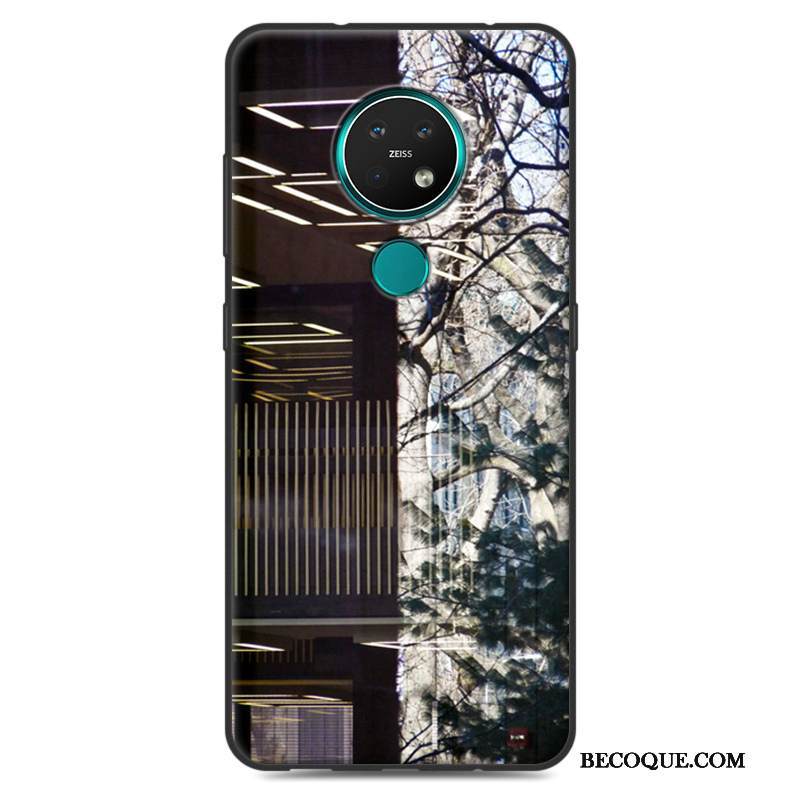 Kuori Nokia 7.2 Monivärinen Puhelimen Kuoret Yksinkertainen, Kotelo Nokia 7.2 Pehmeä Neste Pesty Suede