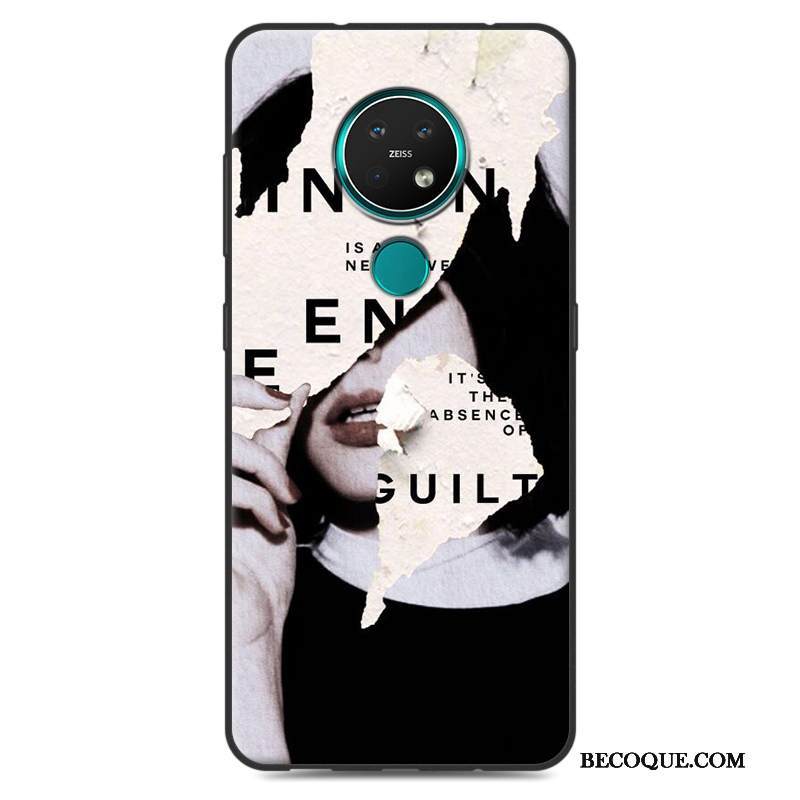 Kuori Nokia 7.2 Monivärinen Puhelimen Kuoret Yksinkertainen, Kotelo Nokia 7.2 Pehmeä Neste Pesty Suede