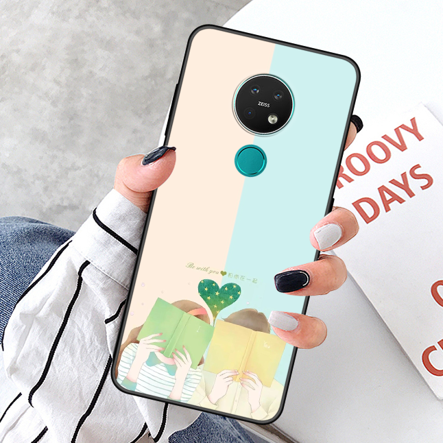 Kuori Nokia 7.2 Silikoni Murtumaton Jauhe, Kotelo Nokia 7.2 Laukut Puhelimen Kuoret Persoonallisuus