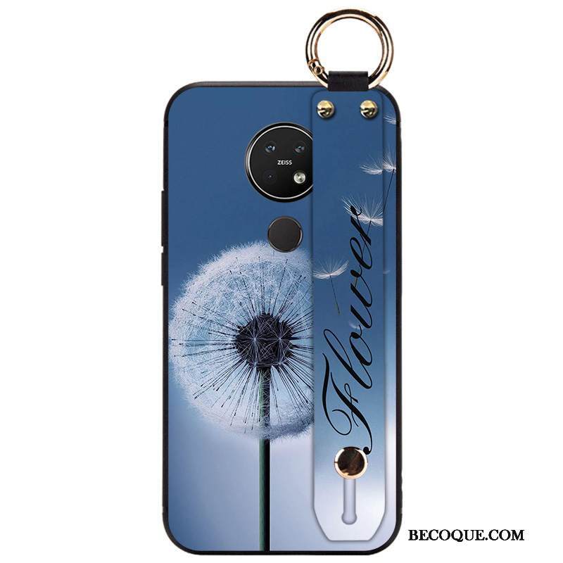 Kuori Nokia 7.2 Silikoni Persoonallisuus Sininen, Kotelo Nokia 7.2 Sarjakuva Murtumaton Tide-brändi