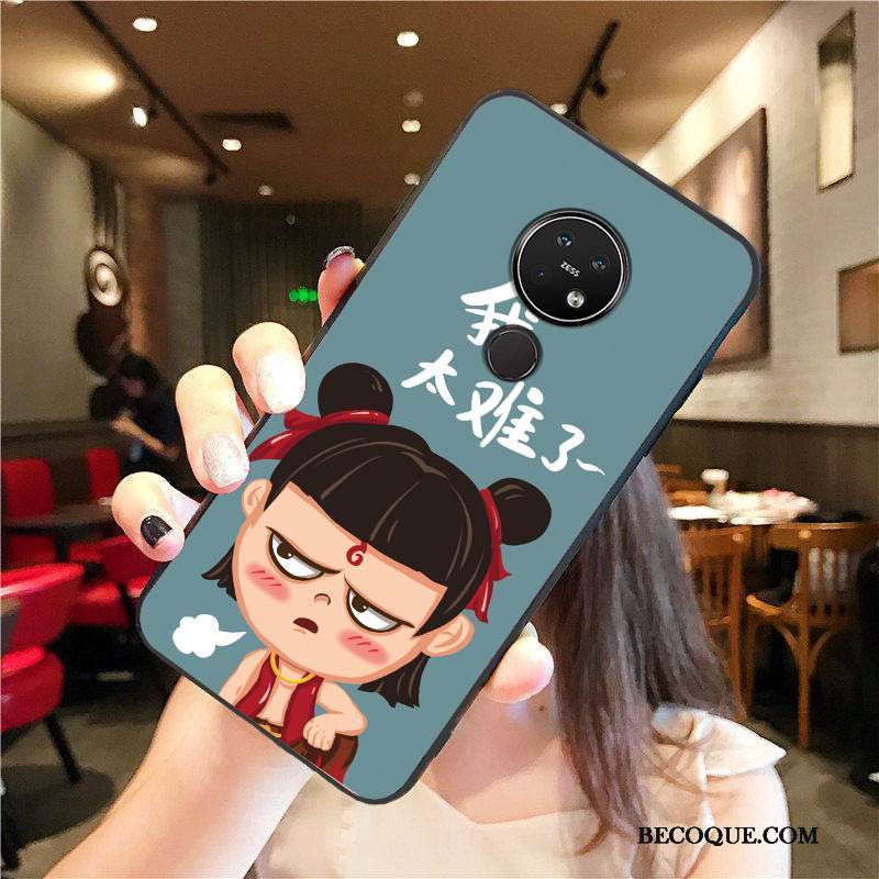 Kuori Nokia 7.2 Silikoni Persoonallisuus Vihreä, Kotelo Nokia 7.2 Laukut Puhelimen Kuoret Tide-brändi