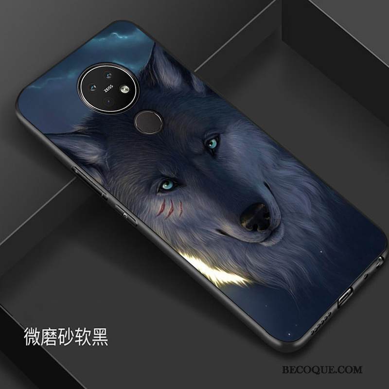 Kuori Nokia 7.2 Silikoni Puhelimen Kuoret Murtumaton, Kotelo Nokia 7.2 Pehmeä Neste Persoonallisuus Tide-brändi