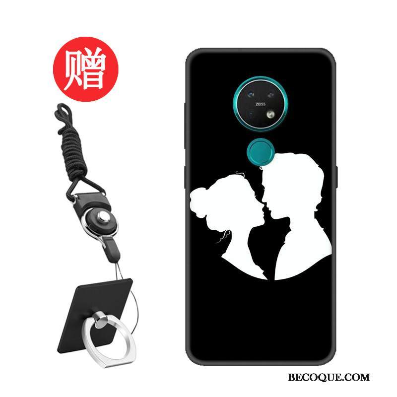 Kuori Nokia 7.2 Silikoni Punainen Muokata, Kotelo Nokia 7.2 Suojaus Net Red Malli