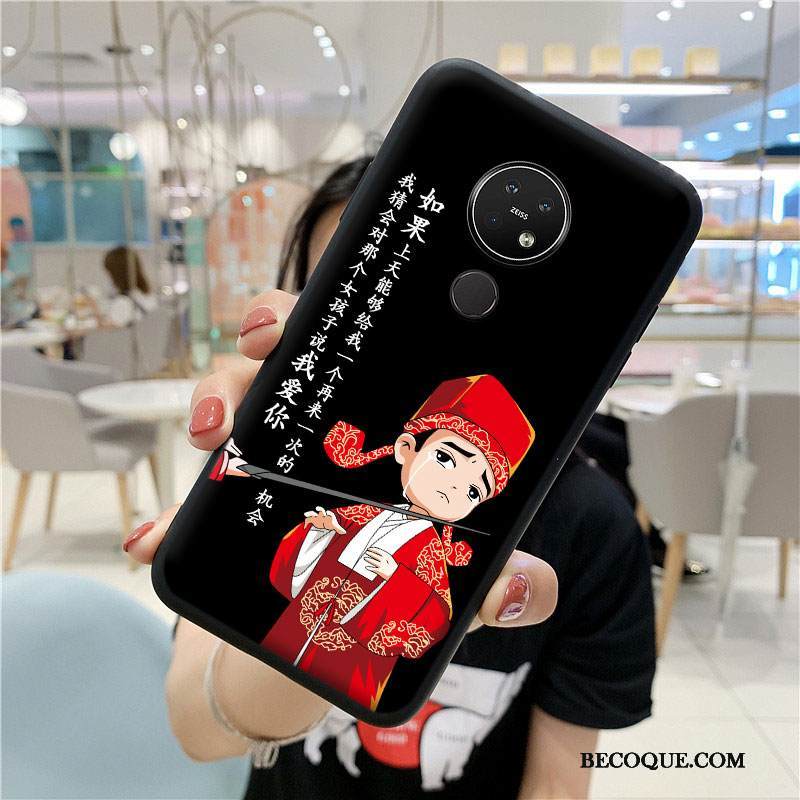 Kuori Nokia 7.2 Silikoni Rakastunut Violetti, Kotelo Nokia 7.2 Laukut Murtumaton Puhelimen Kuoret