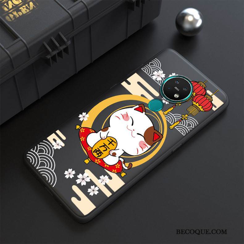 Kuori Nokia 7.2 Silikoni Trendi Murtumaton, Kotelo Nokia 7.2 Pehmeä Neste Puhelimen Kuoret Rikkaus