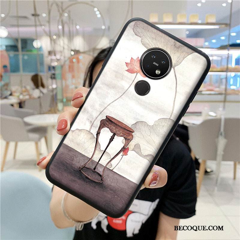 Kuori Nokia 7.2 Suojaus Puhelimen Kuoret Trendi, Kotelo Nokia 7.2 Laukut Murtumaton Kiinalainen Tyyli
