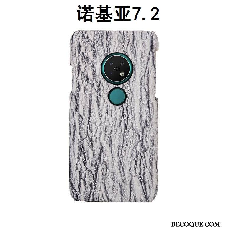 Kuori Nokia 7.2 Tila Muokata Takakansi, Kotelo Nokia 7.2 Ylellisyys Puu Puhelimen Kuoret