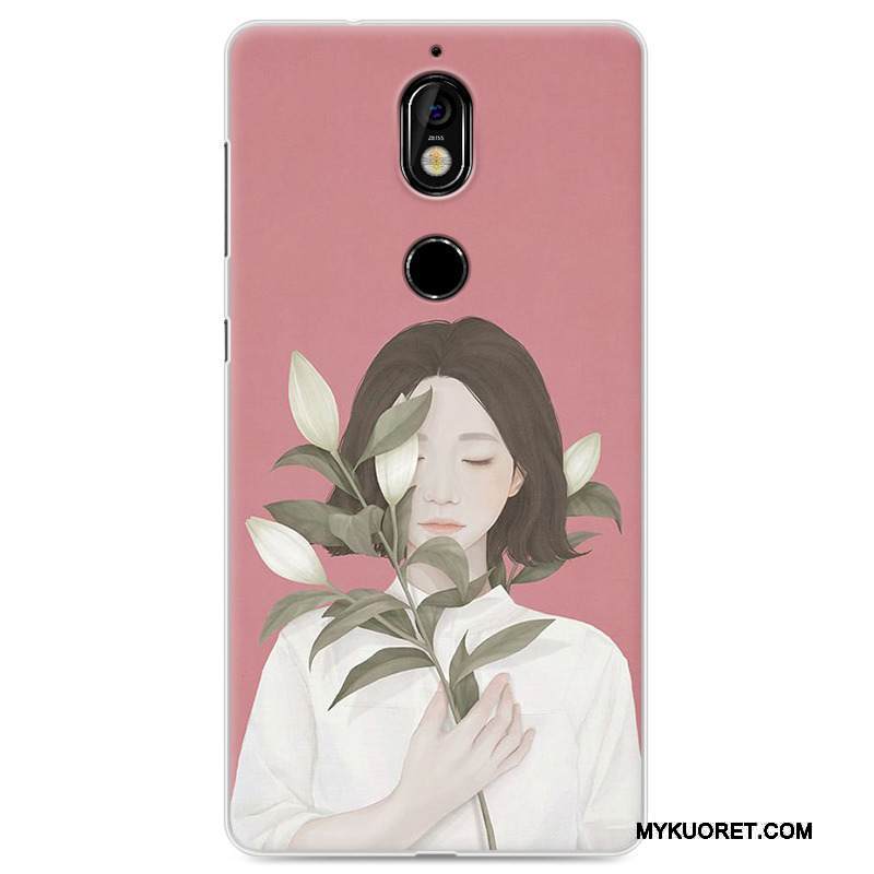 Kuori Nokia 7 Laukut Puhelimen Kuoret Murtumaton, Kotelo Nokia 7 Pehmeä Neste Vaalean Keltainen