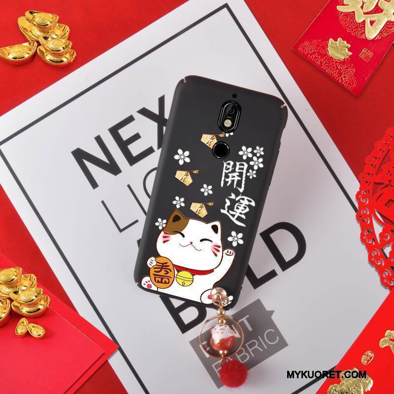 Kuori Nokia 7 Murtumaton Kissa, Kotelo Nokia 7 Puhelimen Kuoret Festivaali