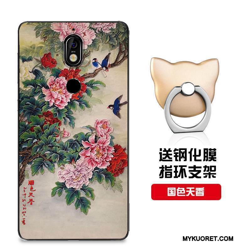 Kuori Nokia 7 Pehmeä Neste Murtumaton Malli, Kotelo Nokia 7 Silikoni Puhelimen Kuoret Punainen