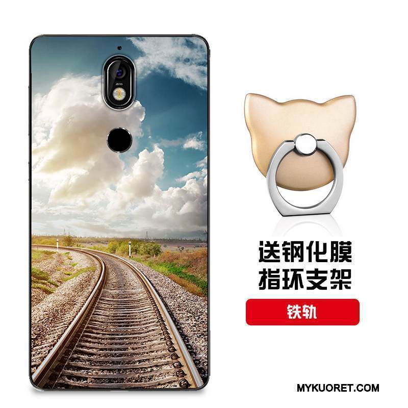 Kuori Nokia 7 Pehmeä Neste Murtumaton Malli, Kotelo Nokia 7 Silikoni Puhelimen Kuoret Punainen