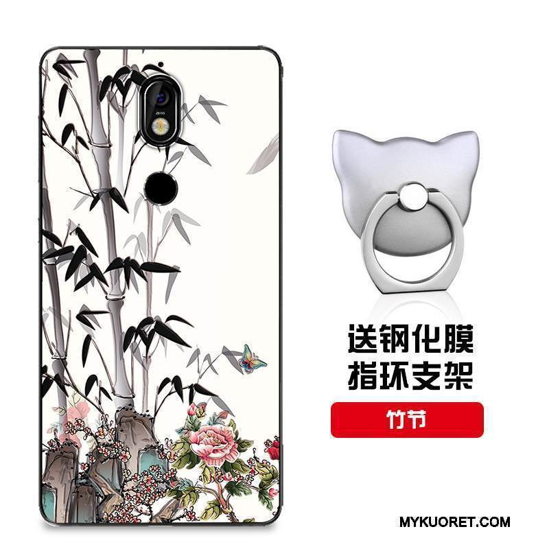 Kuori Nokia 7 Pehmeä Neste Murtumaton Malli, Kotelo Nokia 7 Silikoni Puhelimen Kuoret Punainen