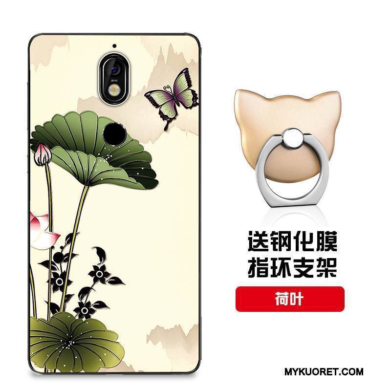 Kuori Nokia 7 Pehmeä Neste Murtumaton Malli, Kotelo Nokia 7 Silikoni Puhelimen Kuoret Punainen