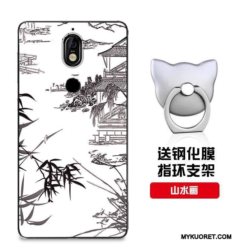 Kuori Nokia 7 Pehmeä Neste Murtumaton Malli, Kotelo Nokia 7 Silikoni Puhelimen Kuoret Punainen