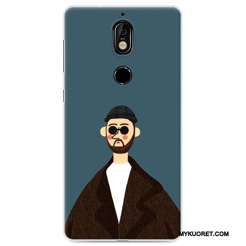 Kuori Nokia 7 Pehmeä Neste Murtumaton Rakastunut, Kotelo Nokia 7 Maalaus Trendi Keltainen