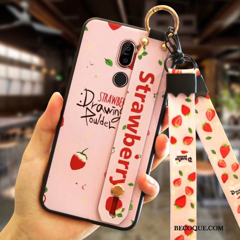 Kuori Nokia 7 Plus Laukut Murtumaton Jauhe, Kotelo Nokia 7 Plus Silikoni Puhelimen Kuoret