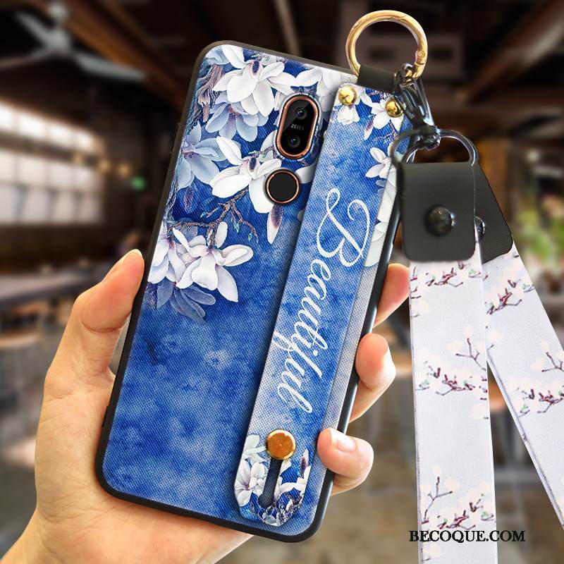 Kuori Nokia 7 Plus Laukut Murtumaton Jauhe, Kotelo Nokia 7 Plus Silikoni Puhelimen Kuoret