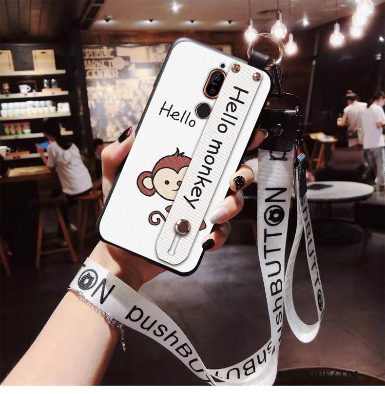 Kuori Nokia 7 Plus Laukut Murtumaton Puhelimen Kuoret, Kotelo Nokia 7 Plus Sarjakuva Jauhe