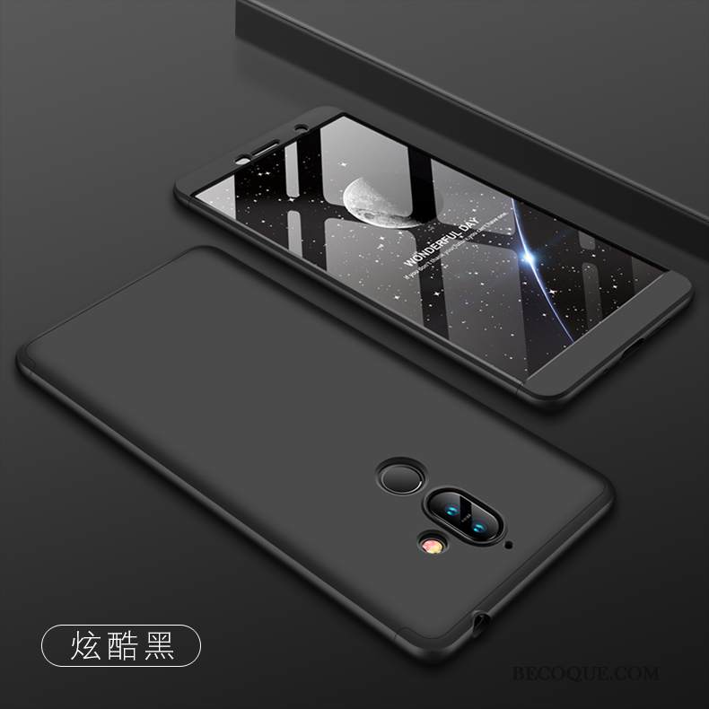 Kuori Nokia 7 Plus Laukut Pesty Suede Murtumaton, Kotelo Nokia 7 Plus Kova Puhelimen Kuoret