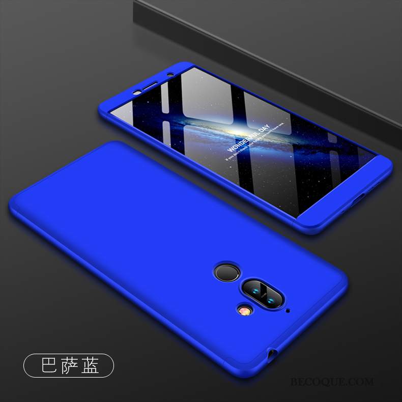 Kuori Nokia 7 Plus Laukut Pesty Suede Murtumaton, Kotelo Nokia 7 Plus Kova Puhelimen Kuoret