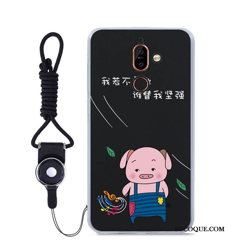 Kuori Nokia 7 Plus Laukut Vihreä Väriset, Kotelo Nokia 7 Plus Pehmeä Neste Puhelimen Kuoret Muokata