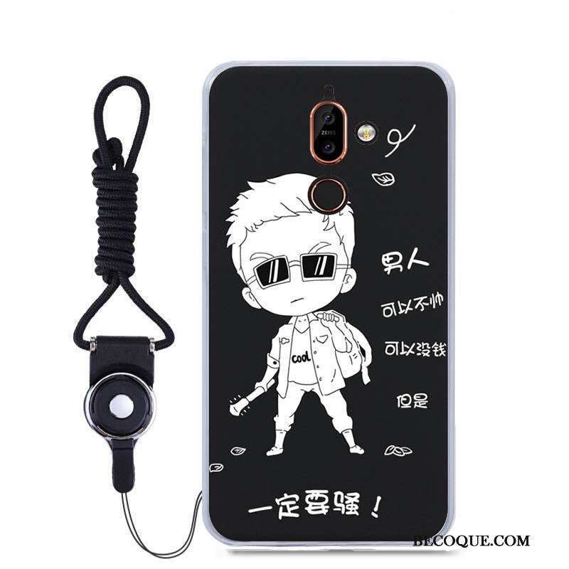 Kuori Nokia 7 Plus Laukut Vihreä Väriset, Kotelo Nokia 7 Plus Pehmeä Neste Puhelimen Kuoret Muokata