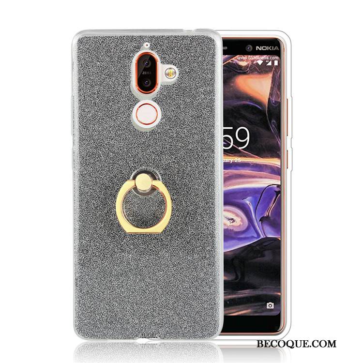 Kuori Nokia 7 Plus Luova Yksinkertainen Rengas, Kotelo Nokia 7 Plus Liiketoiminta Puhelimen Kuoret