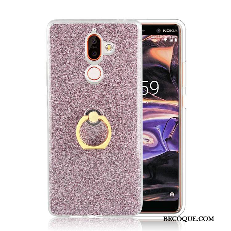 Kuori Nokia 7 Plus Luova Yksinkertainen Rengas, Kotelo Nokia 7 Plus Liiketoiminta Puhelimen Kuoret