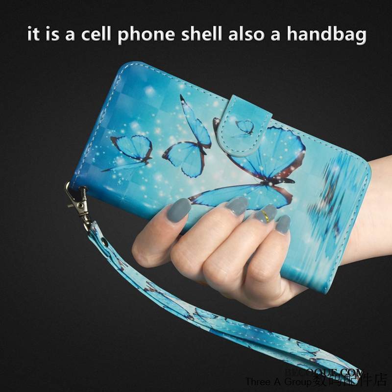 Kuori Nokia 7 Plus Nahka Puhelimen Kuoret Valkoinen, Kotelo Nokia 7 Plus Suojaus