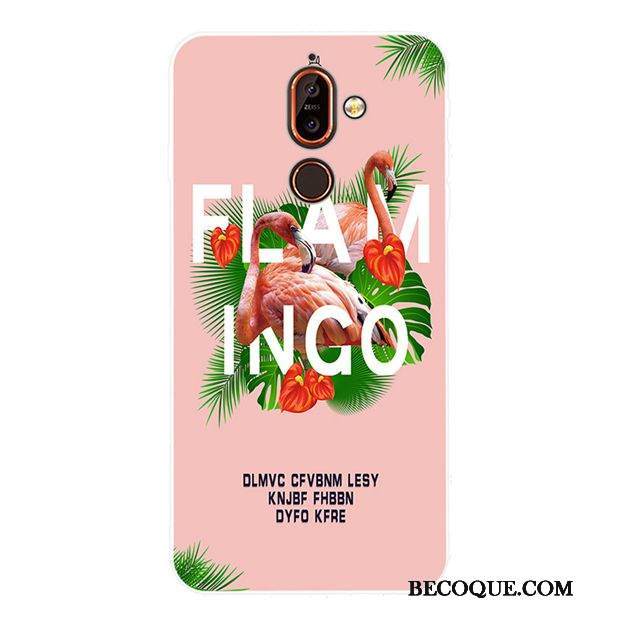 Kuori Nokia 7 Plus Pehmeä Neste Lintu Murtumaton, Kotelo Nokia 7 Plus Tila Muokata Persoonallisuus