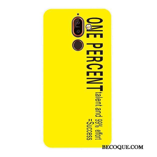 Kuori Nokia 7 Plus Pehmeä Neste Lintu Murtumaton, Kotelo Nokia 7 Plus Tila Muokata Persoonallisuus