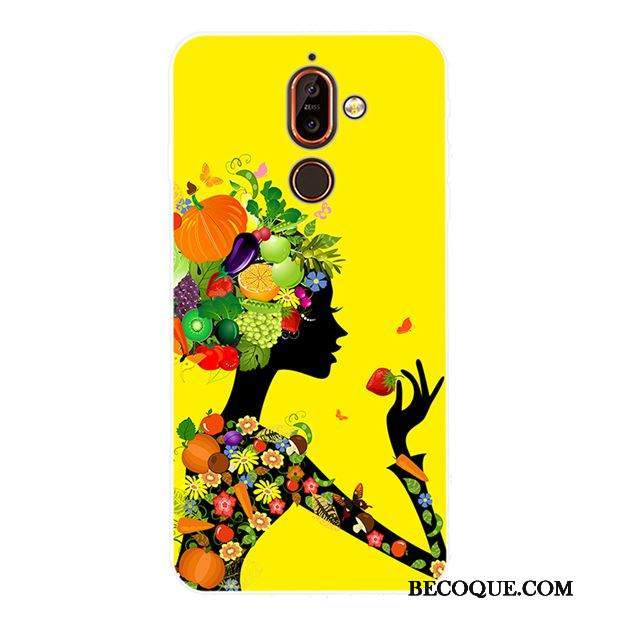 Kuori Nokia 7 Plus Pehmeä Neste Lintu Murtumaton, Kotelo Nokia 7 Plus Tila Muokata Persoonallisuus