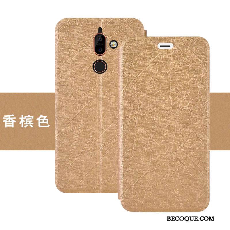 Kuori Nokia 7 Plus Suojaus Kulta Murtumaton, Kotelo Nokia 7 Plus Laukut Puhelimen Kuoret Väriset