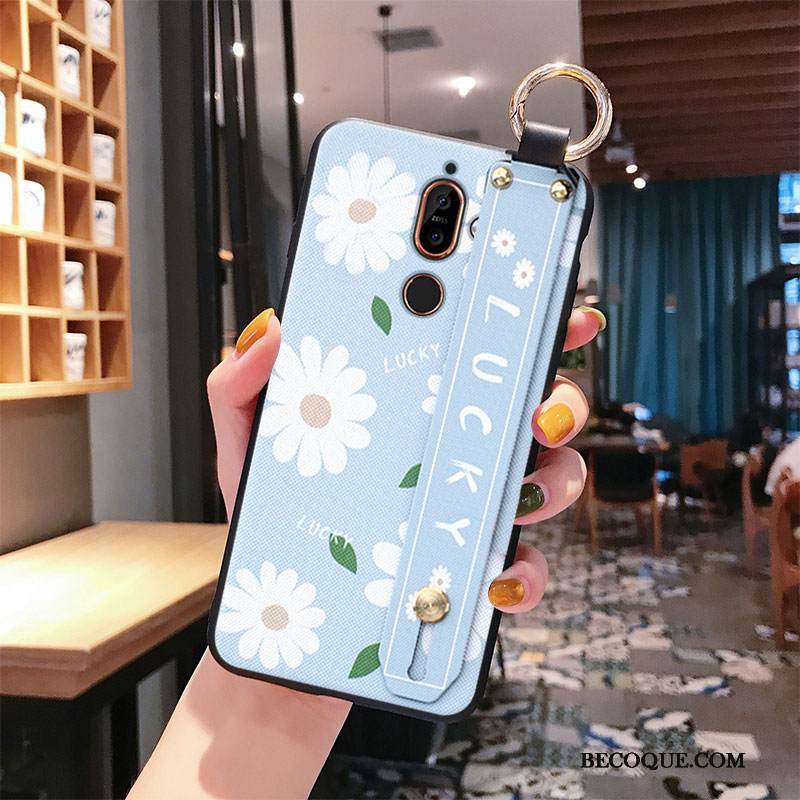 Kuori Nokia 7 Plus Suojaus Murtumaton Vihreä, Kotelo Nokia 7 Plus Laukut Ripustettavat Koristeet Puhelimen Kuoret