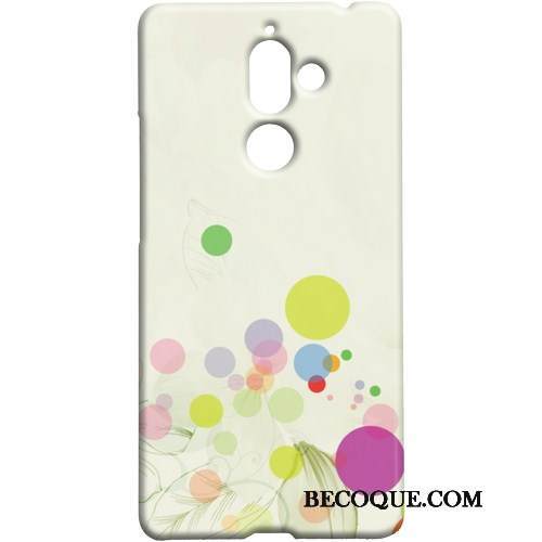 Kuori Nokia 7 Plus Suojaus Persoonallisuus Makea, Kotelo Nokia 7 Plus Pesty Suede Perhonen