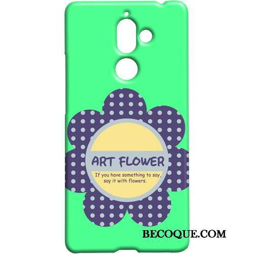 Kuori Nokia 7 Plus Suojaus Persoonallisuus Makea, Kotelo Nokia 7 Plus Pesty Suede Perhonen