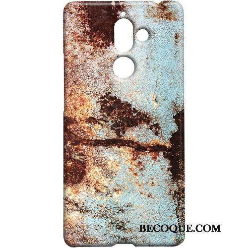 Kuori Nokia 7 Plus Suojaus Persoonallisuus Tuuli, Kotelo Nokia 7 Plus Pesty Suede