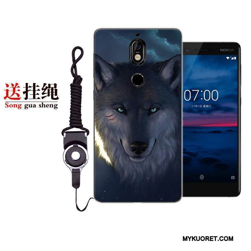 Kuori Nokia 7 Sarjakuva Jauhe Puhelimen Kuoret, Kotelo Nokia 7 Suojaus Murtumaton Persoonallisuus