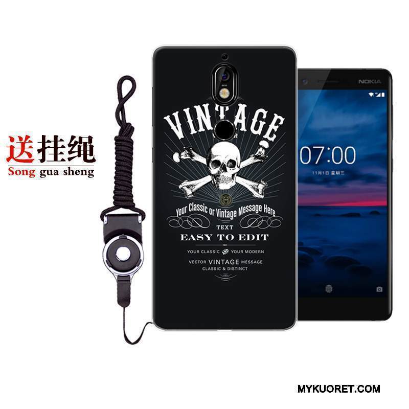 Kuori Nokia 7 Sarjakuva Jauhe Puhelimen Kuoret, Kotelo Nokia 7 Suojaus Murtumaton Persoonallisuus