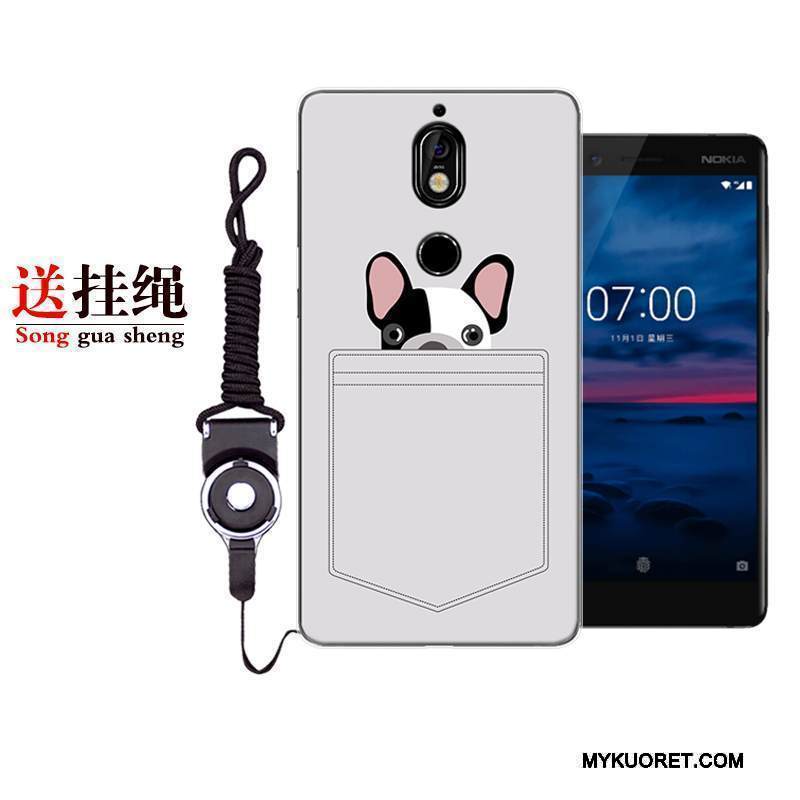 Kuori Nokia 7 Sarjakuva Jauhe Puhelimen Kuoret, Kotelo Nokia 7 Suojaus Murtumaton Persoonallisuus