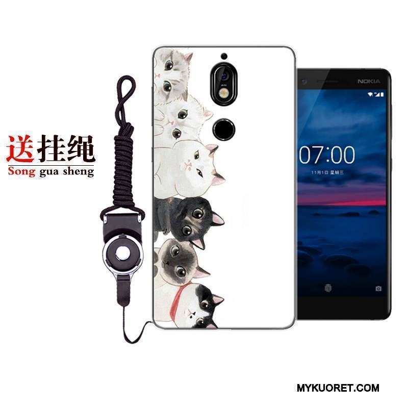 Kuori Nokia 7 Sarjakuva Jauhe Puhelimen Kuoret, Kotelo Nokia 7 Suojaus Murtumaton Persoonallisuus