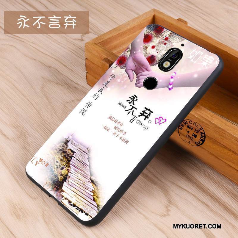 Kuori Nokia 7 Silikoni Murtumaton Puhelimen Kuoret, Kotelo Nokia 7 Suojaus Sininen