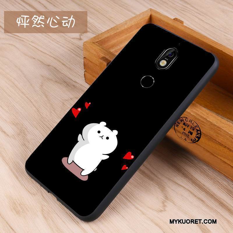 Kuori Nokia 7 Silikoni Murtumaton Puhelimen Kuoret, Kotelo Nokia 7 Suojaus Sininen