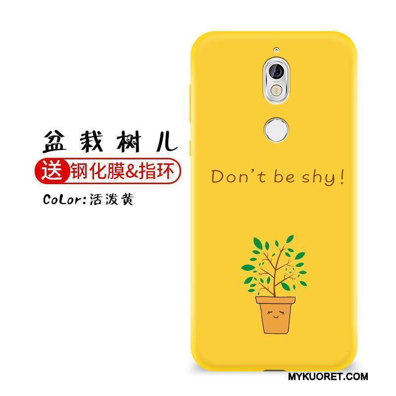 Kuori Nokia 7 Suojaus Puhelimen Kuoret Pesty Suede, Kotelo Nokia 7 Luova Jauhe Trendi