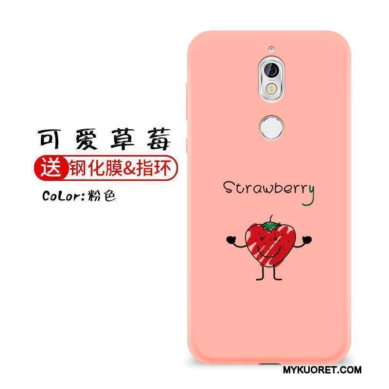 Kuori Nokia 7 Suojaus Puhelimen Kuoret Pesty Suede, Kotelo Nokia 7 Luova Jauhe Trendi