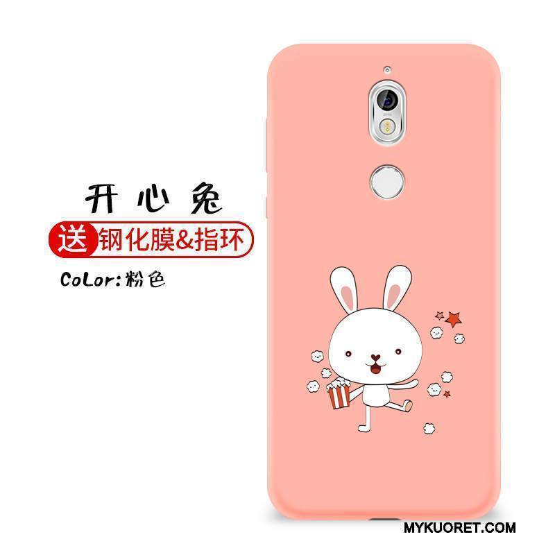 Kuori Nokia 7 Suojaus Puhelimen Kuoret Pesty Suede, Kotelo Nokia 7 Luova Jauhe Trendi