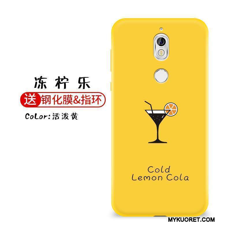 Kuori Nokia 7 Suojaus Puhelimen Kuoret Pesty Suede, Kotelo Nokia 7 Luova Jauhe Trendi